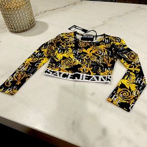 Versace Jeans Couture Crop Top